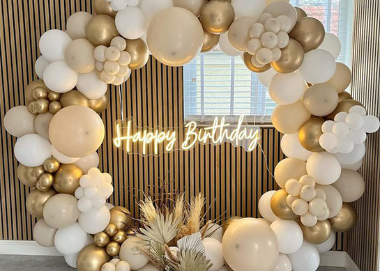 Birthday Balloon Decoration Image